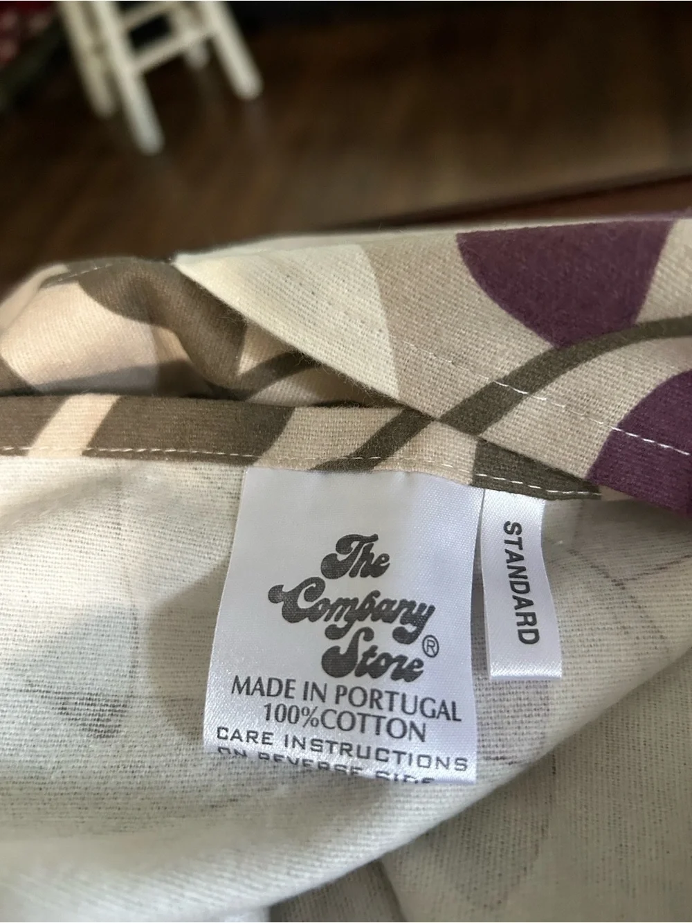 NOS the company store 100% flannel pillow shams set of two. Winterberry